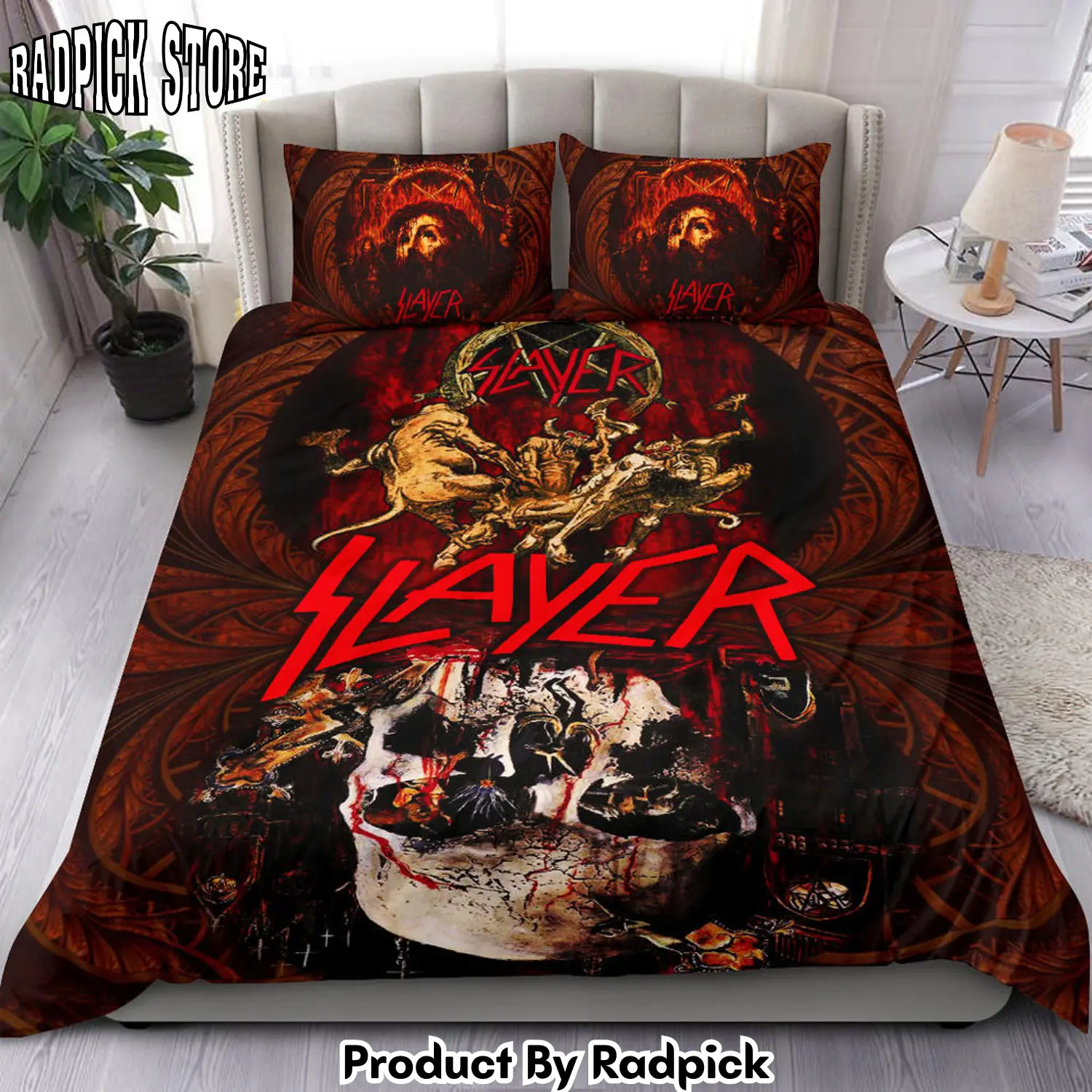 Radpick slayer art all over printed bedding set q201117 rp3272291